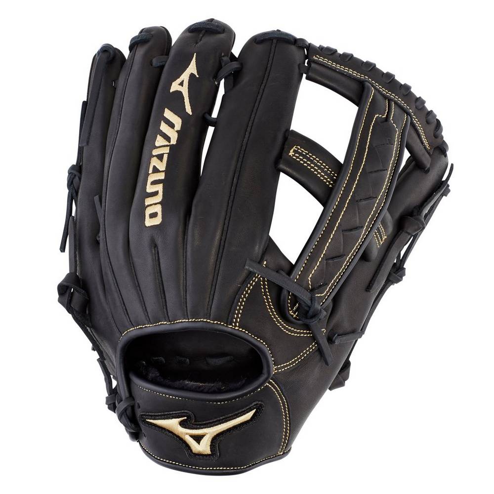 Mizuno Men's MVP Series Slowpitch Softball Glove 12.5" Black (312781-PDB)